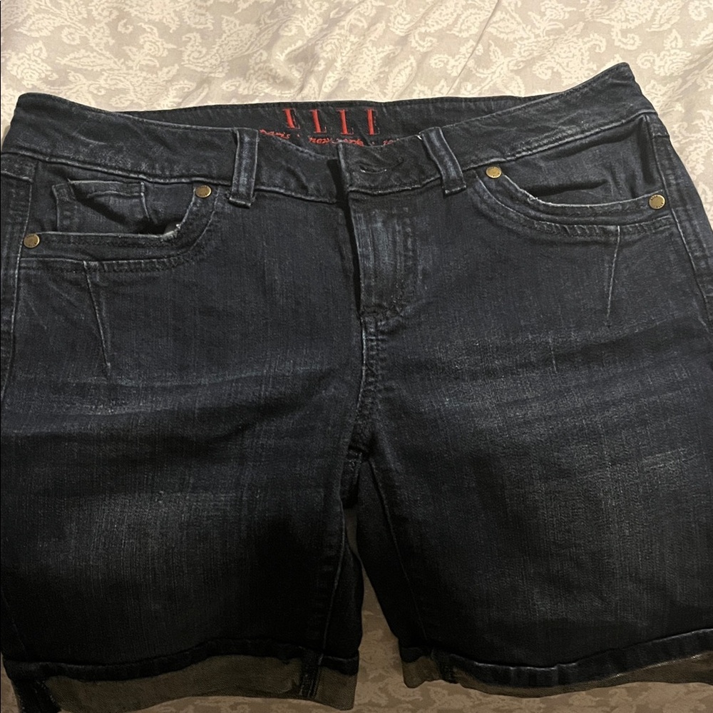 Elle Midnight Blue Denim Shorts